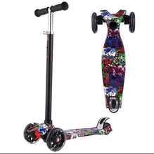 Load image into Gallery viewer, Kids Scooter With Flashing Wheels